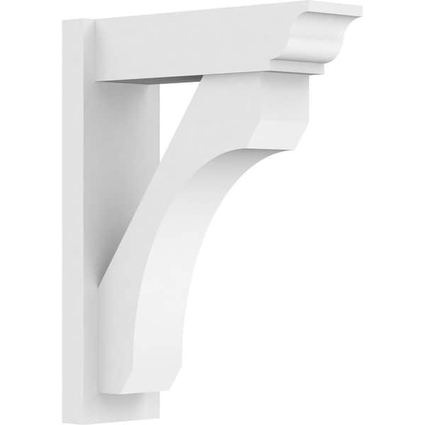 Ekena Millwork Legacy Architectural Grade PVC Outlooker with Traditional Ends, 7"W X 20"D X 26"H OUTP07X20X26LEC01 - main